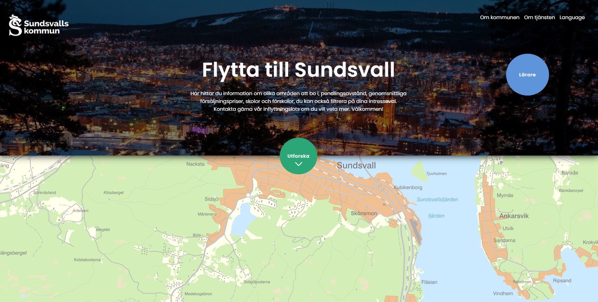 Flytta till Sundsvall